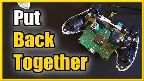 how to put ps5 controller back together