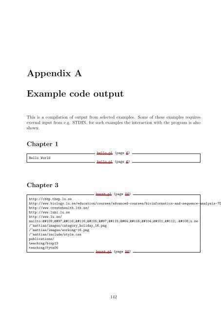 how to put r code in appendix