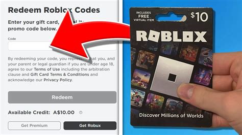 how to put roblox gift card on computer