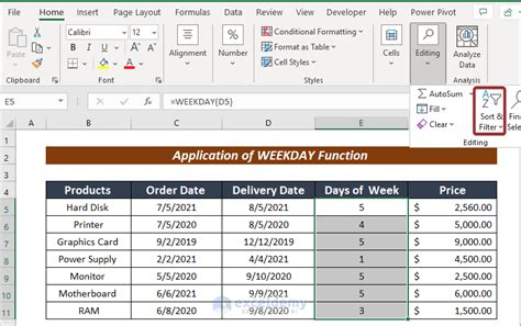 how to put rows in chronological order in excel
