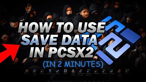how to put save data on pcsx2