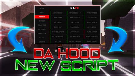 how to put scripts in roblox da hood