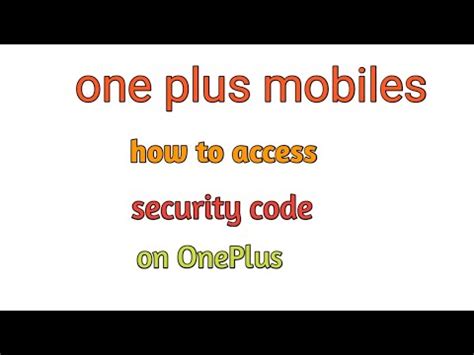 how to put security code on apps