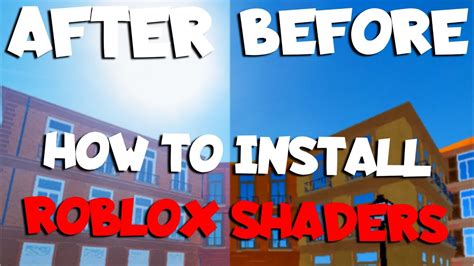 how to put shaders in roblox studio