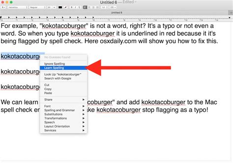 how to put spell check on mac