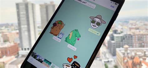 how to put stickers on text messages
