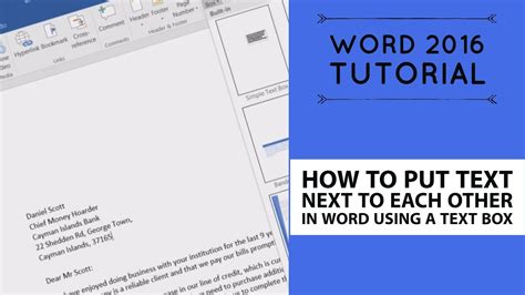 how to put text next to image word