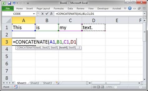 how to put two values in one cell