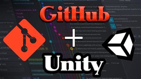 how to put unity project on git