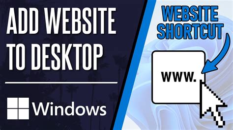 how to put web page on desktop windows 10