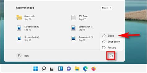 how to put windows in sleep mode