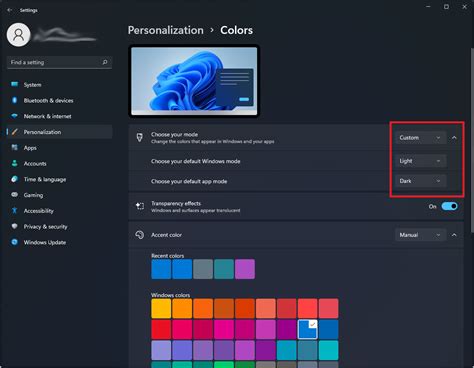 how to put your pc into dark mode
