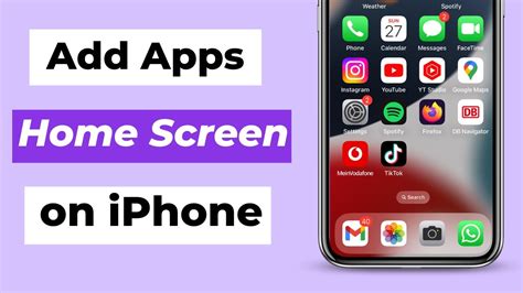 how to quickly add all apps to.home screen iphone