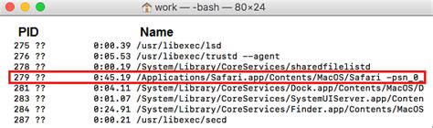 how to quit a running program in terminal mac