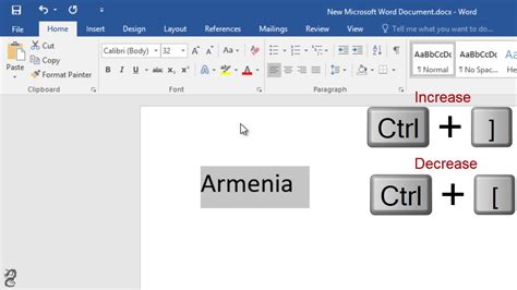 how to raise text in word