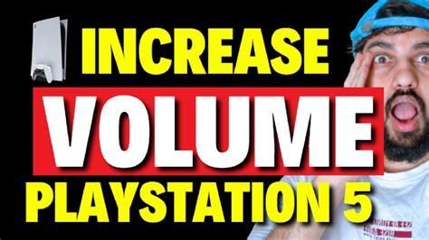 how to raise volume on ps5 controller