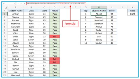 how to rank top 10 values in excel