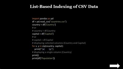 how to read a specific row from a csv file in python