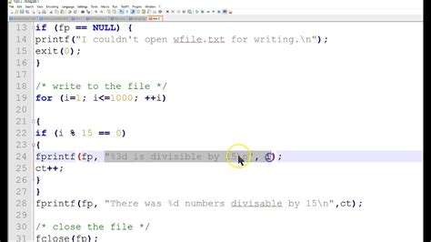 how to read and write a file in c language