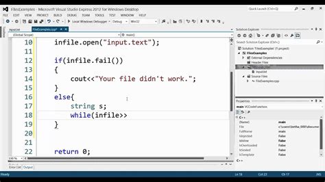 how to read and write a file in cpp