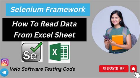 how to read data from excel sheet in selenium