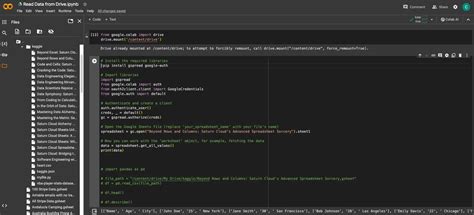 how to read data from google sheets