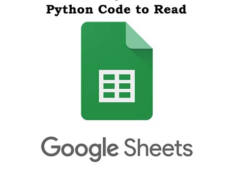 how to read data in google sheet with python