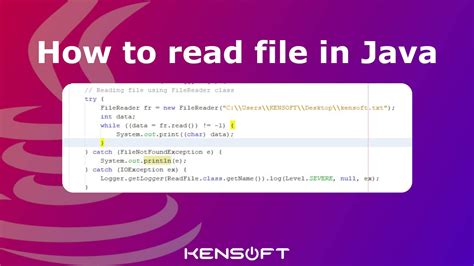how to read from a file in java