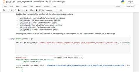how to read json file in python jupyter notebook