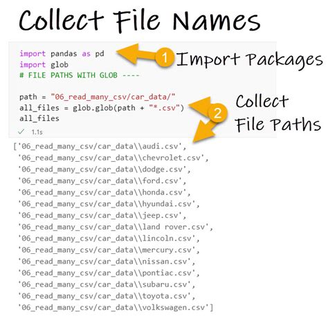 how to read multiple csv files in python