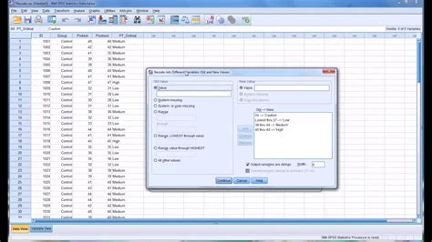 how to recode into different variables in spss