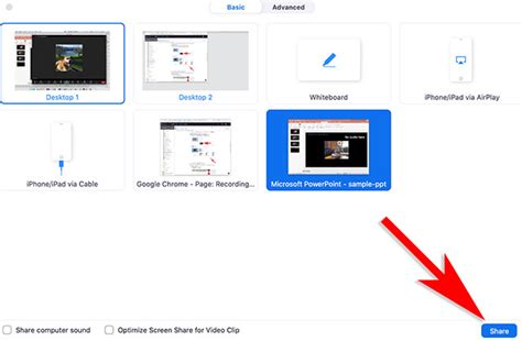 how to record a lecture on zoom with powerpoint