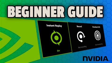 how to record clips with nvidia