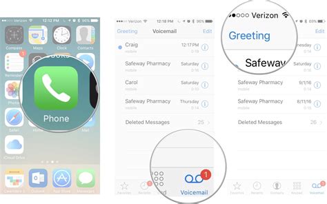 how to record voicemail on iphone 11