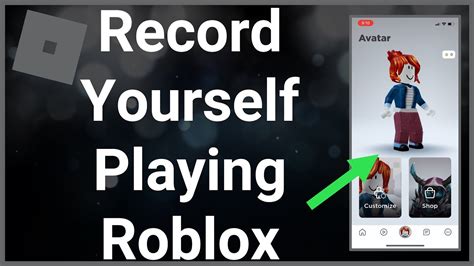 how to record yourself while playing roblox