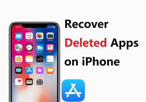 how to recover an app on iphone screen