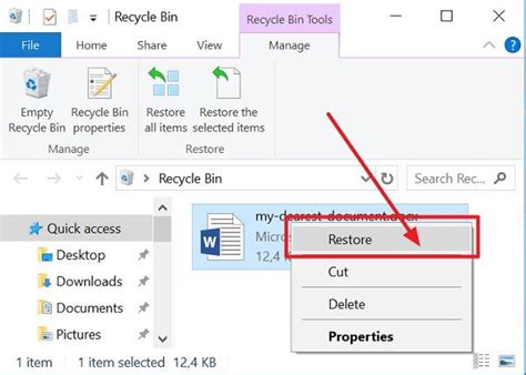 how to recover text in word