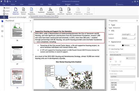 how to redact a foxit pdf
