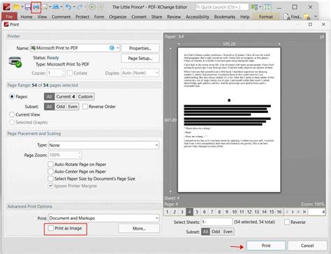 how to redact in adobe pdf xchange editor