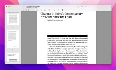 how to redact pdf file on mac