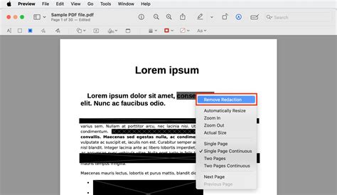 how to redact something in pdf on mac
