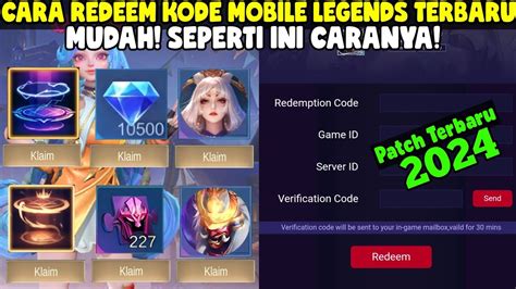 how to redeem code in mobile legends 2024