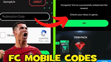 how to redeem codes in fc mobile