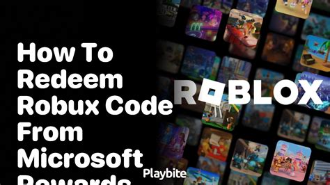 how to redeem robux code from microsoft rewards