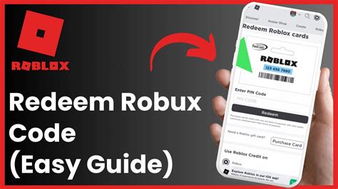 how to redeem robux code on ios