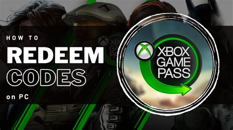 how to redeem xbox game pass pc code