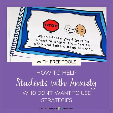 how to reduce anxiety in classroom