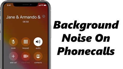 how to reduce background noise during call