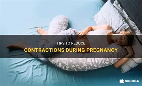 how to reduce contractions during pregnancy