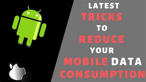 how to reduce data consumption on android